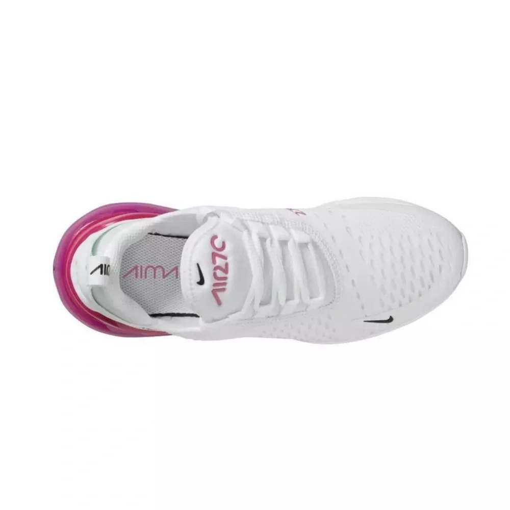 Nike Air Max 270 GS Pink Foam White and Pink Womens Size 8.5 Y7
